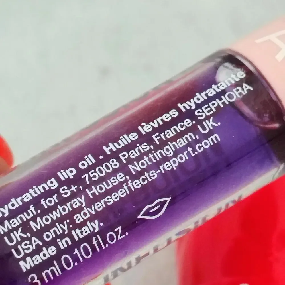 Sephora 01 Outrageous Intense Hydrating Lip Plumper & Hydrating Lip Oil Lot of 2